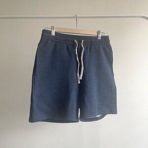 House of Blanks - 7007 Fleece Sweatshort - Washed Indigo - M